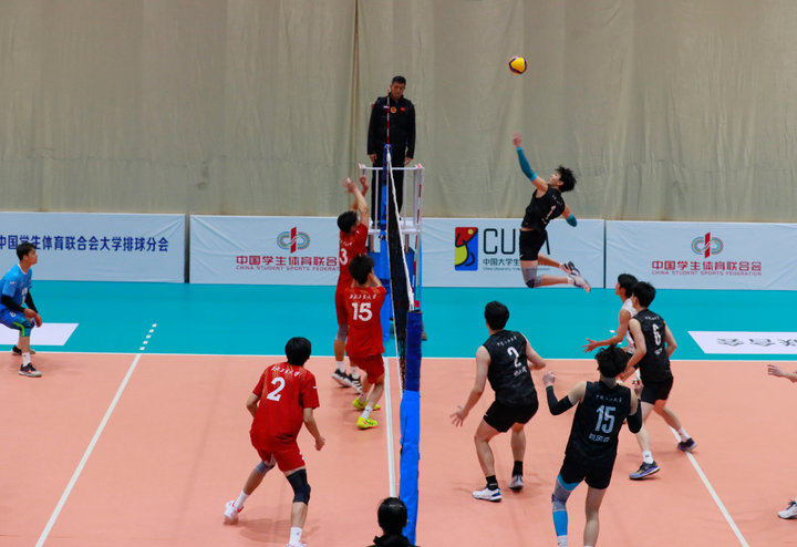 石大男排再夺中国大学生排球联赛北方赛区冠军