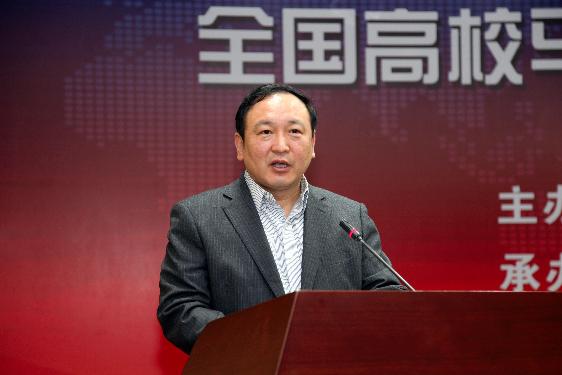 副校长李兆敏致辞 王大勇摄影